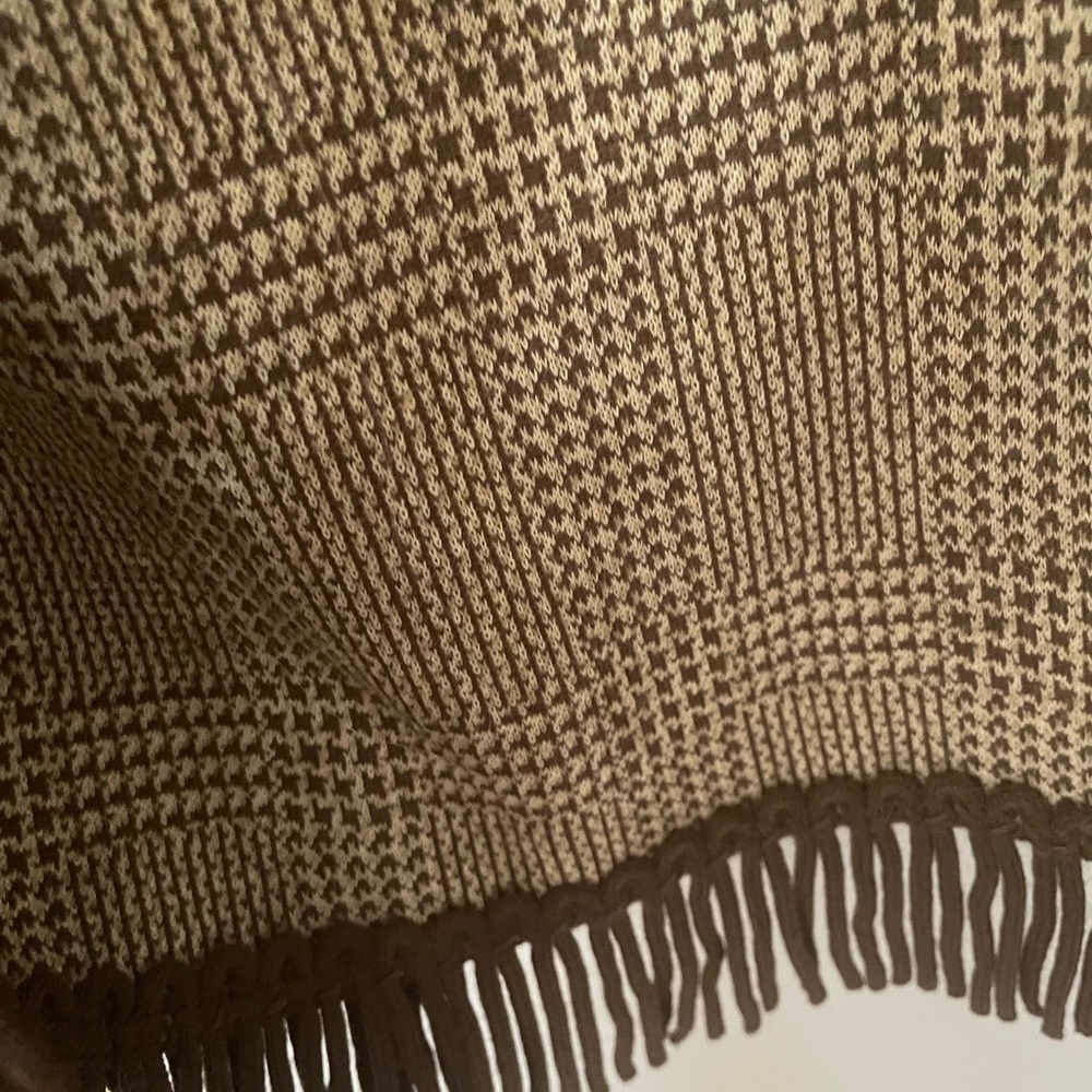 Nina Leonard Brown Tan Midi Skirt - Picture 3 of 4